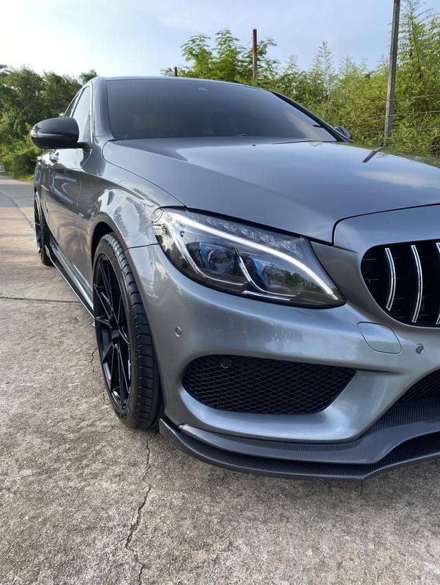 เบนซ์ c350e amg ปี2017 รถสวย ไมล์น้อย ของแต่งล้นๆ ล้อ forged 19 แท้ 3
