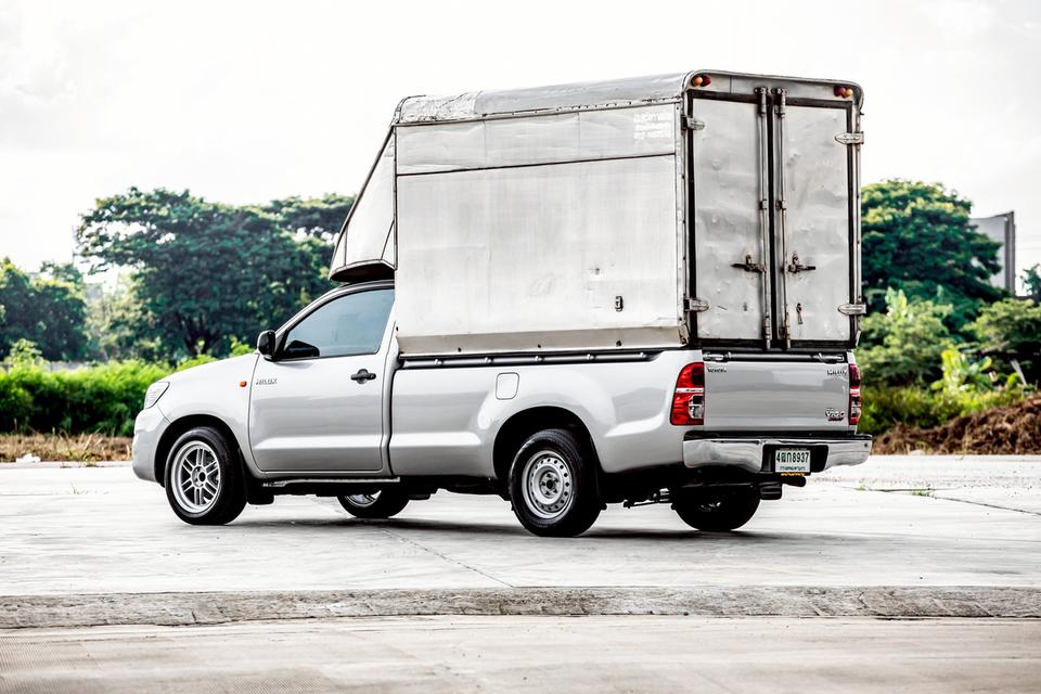 TOYOTA HILUX VIGO 2.7 J STANDARD CAB ปี 2015 สีเทา มือเดียว 9