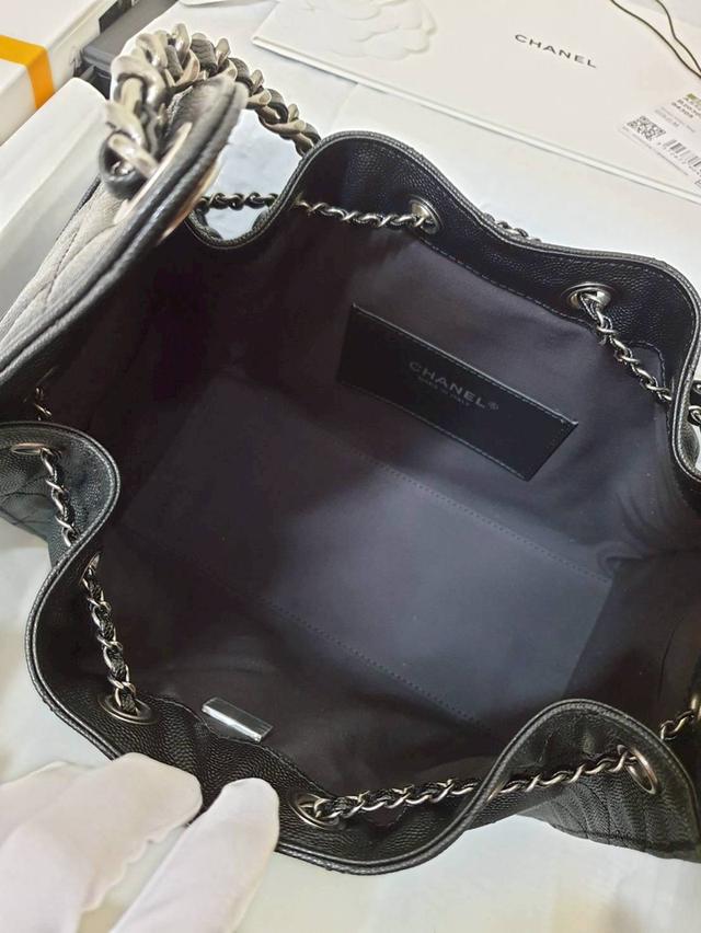 เทียบแท้สุด🔥หนังอิตาลี New Chanel 25s 25bag size 30 × 26 x 14 cm Fullset ✅ 18,500฿🔥 4