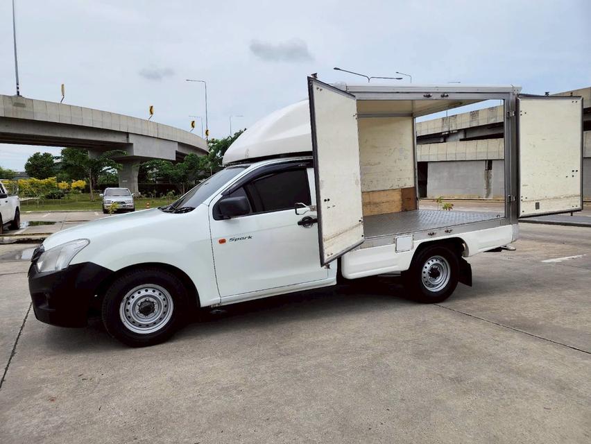 รหัสรถ NKG4895 Isuzu D-Max 1.9 Spark M/T ปี 2017 พร้อมตู้แห้ง 10