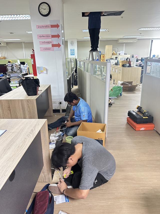ช่างเดินสายแลนสายอินเตอร์เน็ตสายโทรศัพท์บางกะปิ รูปย่อยที่ 4