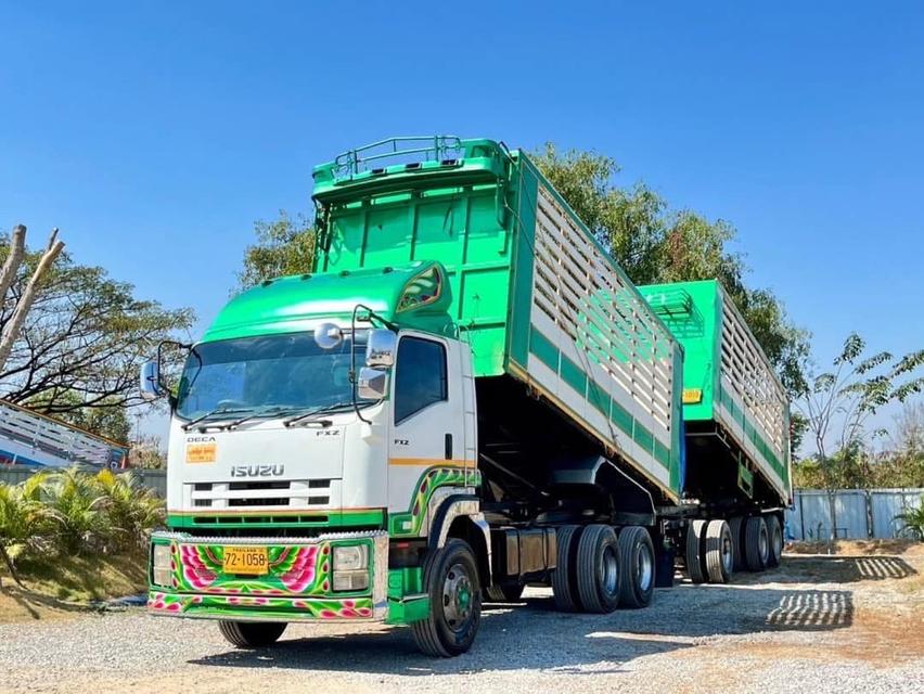 Isuzu FXZ 360 แรงม้า ปี 2013 สีเขียว 3