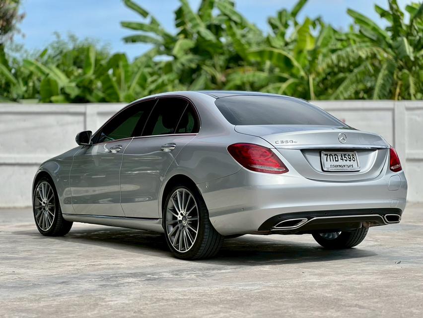ปี 2016 #BENZ C-CLASS, #C350e AMG DYNAMIC โฉม W205 ปี14-23 สีเทา เบนซิน/ไฟฟ้า มือเดียวป้ายแดง