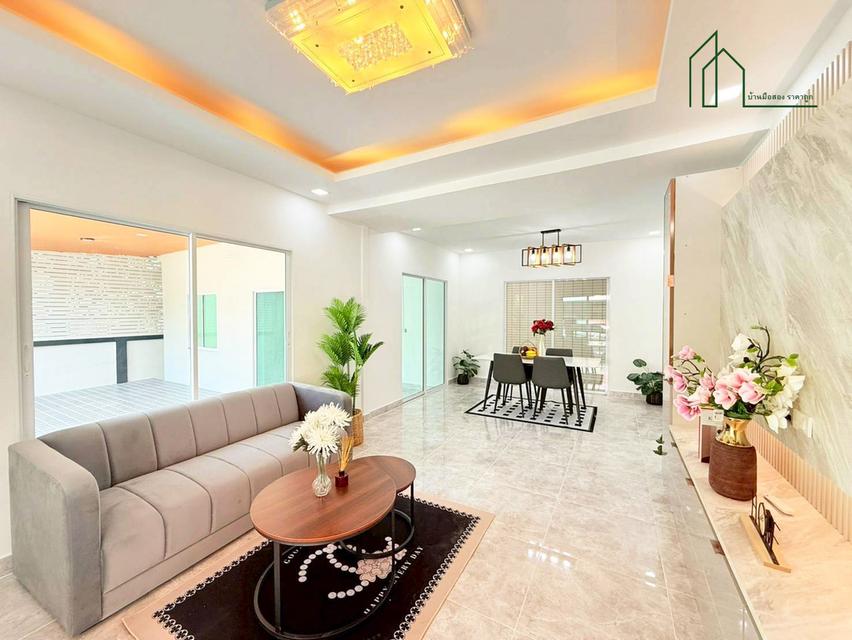 บ้านเดี่ยว 2 ชั้น หมู่บ้านเพอร์เฟคพาร์ค ถนนร่มเกล้า6/1 รีโนเวทใหม่ พร้อมเข้าอยู่ 6