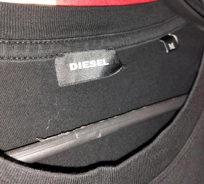 เสื้อยืด diesel โลโก้กำมะหยี่ สภาพ9/10 size M รูปที่ 6