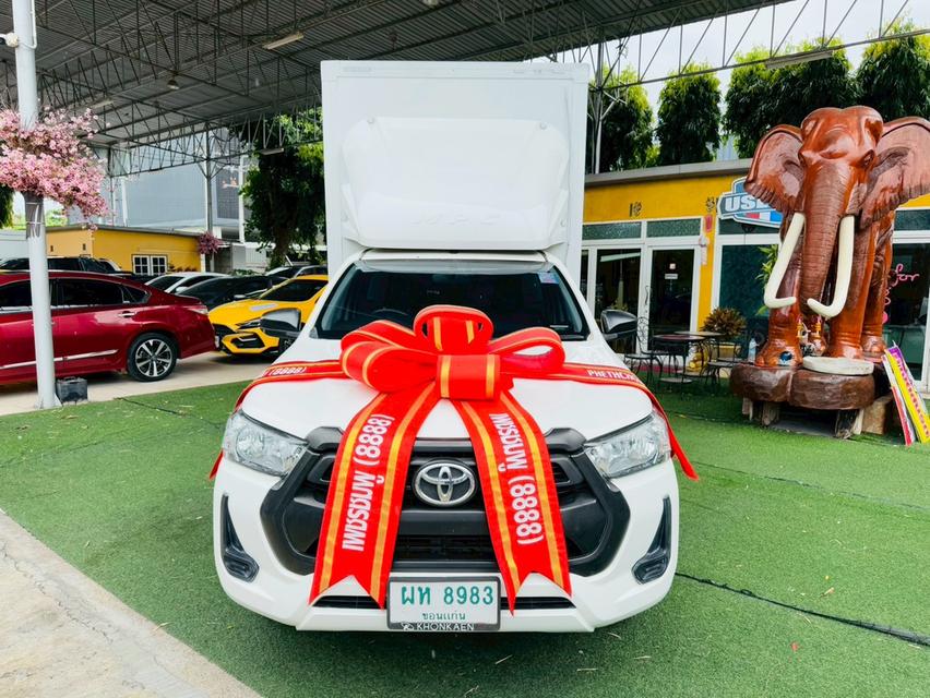 ตู้แห้ง ด้านในสแตนเลส ✔️สูงใน 190 ซม.TOYOTA REVO Singlecab 2.4  ENTRY ปี 2020