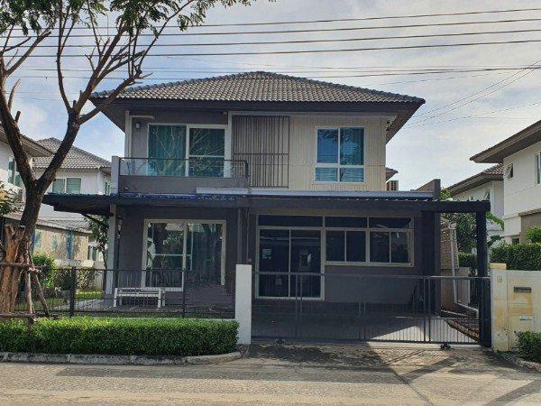 ให้เช่าบ้านเดี่ยวย่านวัดศรีวารีน้อย โครงการหมู่บ้านพฤกษ์ลดา สุวรรณภูมิ ซอยลาดกระบัง 54 1