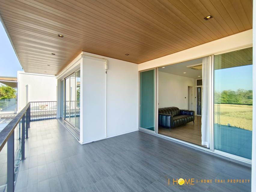 🏡 พูลวิลล่าสองชั้น บ้านหรูในโครงการ พร้อมคลับเฮ้าส์สระว่ายน้ำ #หางดง ราคาเพียง 90,000 บาท/เดือน ✨ 清迈豪华泳池别墅出租 双层 4 卧室 4 卫生间 租金 90,000 泰铢/月(含物业费) ✨ 8