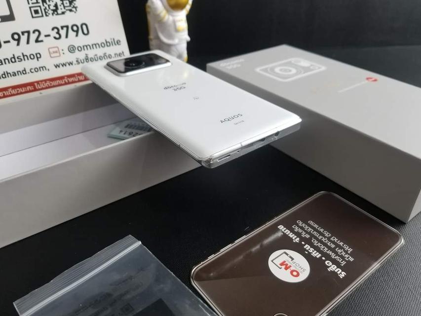 รูป ขาย/แลก SHARP AQUOS R6 5G 128GB White สวยมาก แท้ ครบยกกล่อง เพียง 26,900 บาท  2