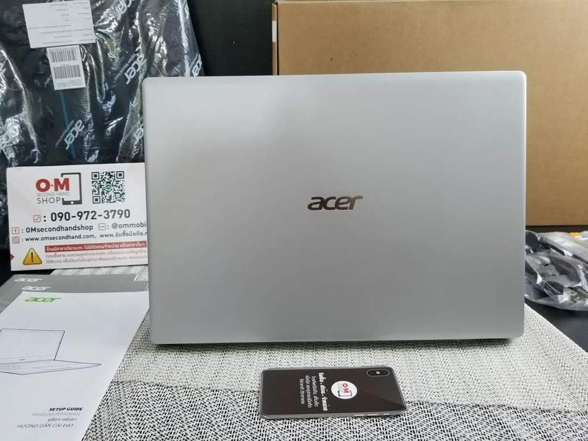 ขาย/แลก Acer Aspire3 14นิ้ว Pure Silver Ram4GB DDR4 SSD512GB Ryzen3 3250U สวยมาก เพียง 9,900 บาท  2