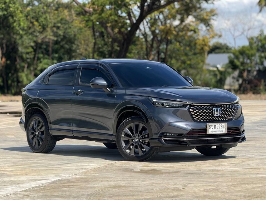 HONDA HRV Wagon 4dr e:HEV RS E-CVT FWD 1.5i (Hybrid) Y22 สีเทาดำ   ออโต้  11