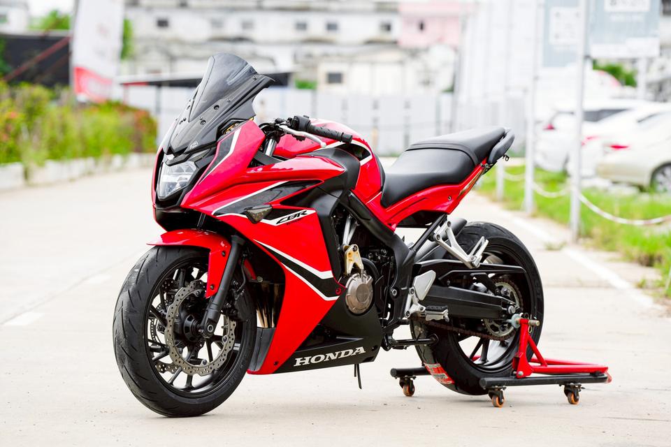 2018 Honda cbr650f ปี 2018 🔥 🏍️ แดงดำตัวจี๊ด 4 สูบ เสียงหวาน พร้อมขี่! 9