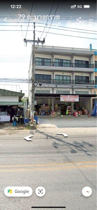 ขายอาคารพาณิชย์ 3.5 ชั้น 3 คูหา ขนาด 636 ตร.ม. ทำเลดี ใกล้ตลาดเจ้าพระยา ต.บางกร่าง อ.เมือง จ.นนทบุรี 2