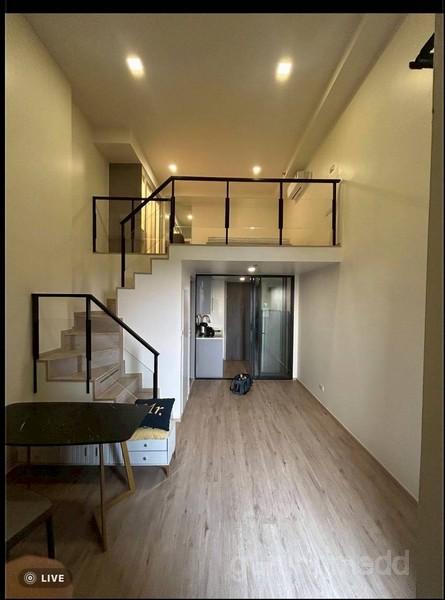 ให้เช่าคอนโด The Rich พระราม 9 ศรีนครินทร์ สี่แยกพัฒนาการ ห้อง Duplex พื้นที่รวม 38.5 ตรม - ghd000797R 5