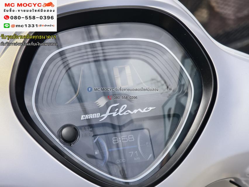 Grand Filano Hybrid 2025 อายุ10วัน เลขไมล์70โล สภาพใหม่ป้ายแดง NO1214    6