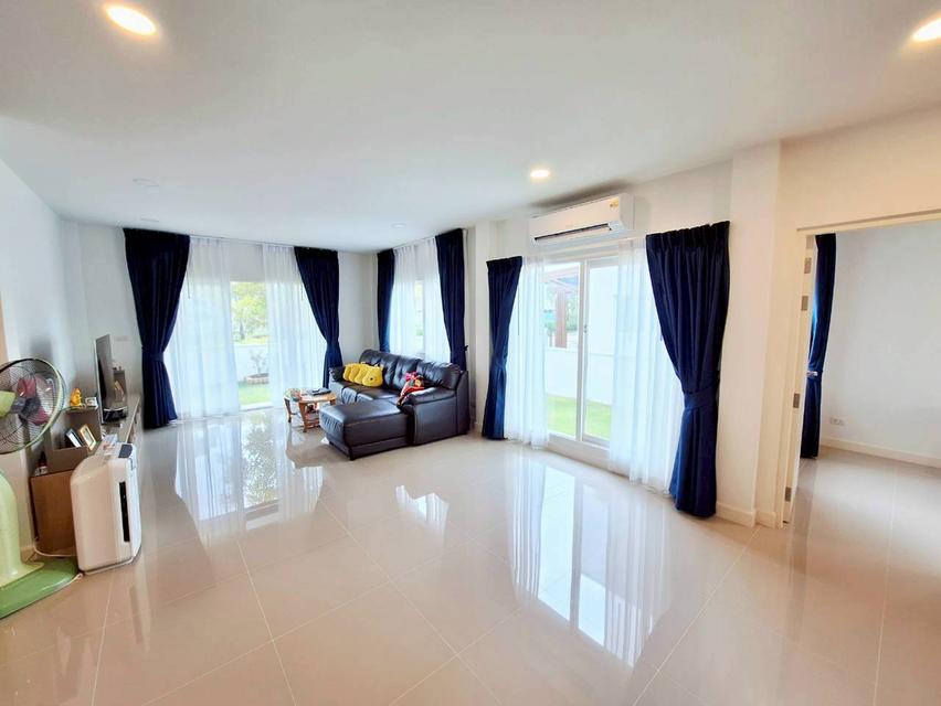 บ้านเดี่ยว Moden พระราม 2 หน้าสวน ถนนกว้าง12เมตร 4