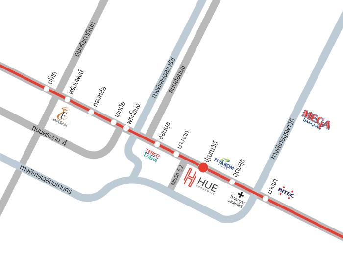 ขายถูก คอนโด ฮิว สุขุมวิท 62/3 ห้องมุม ติด BTS ปุณณวิถี สภาพใหม่ตกแต่งครบพร้อมเข้าอยู่ 10