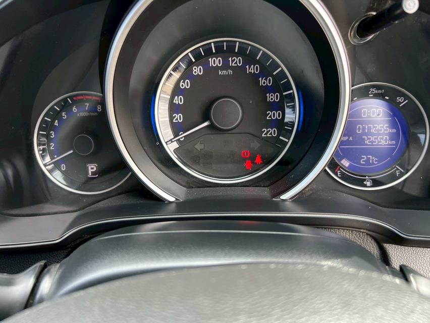 HONDA JAZZ 1.5 V เกียร์ AT ปี 2018 สีขาว มือเดียวป้ายแดง ไมล์แท้ 77,000 km รูปที่ 15