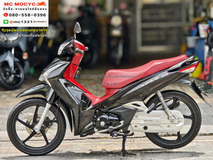 Wave 125i 2022 วิ่ง10000โล สตาดมือล้อแมค รถบ้านแท้เครื่องท่อเดิมๆ มีเล่มเขียวชุดโอนครบ No1126 5