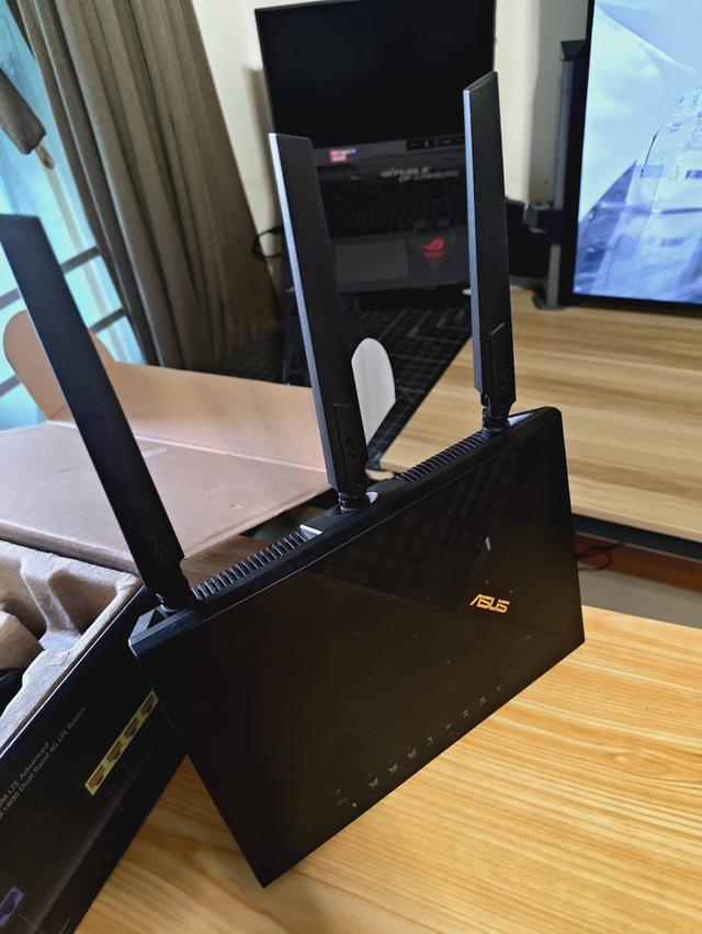 เราท์เตอร์ Asus 4G-AX56 WiFi 6 ใส่ซิม 4G