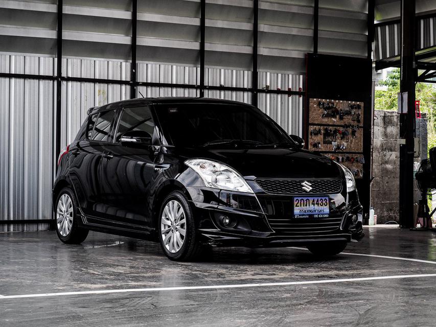 Suzuki Swiff 1.2 GLX เกียร์ออโต้ ปี 2014 สีดำ เลขไมล์ 50000 กิโล ( รับประกันเลขไมล์แท้ ) 1