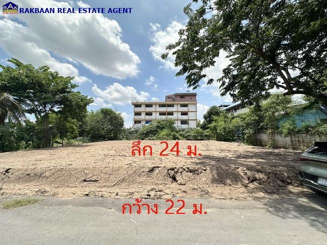 ขายที่ดินถมแล้ว 131 ตร.ว. กว้าง 22 เมตร ลึก 24 เมตร ซอยจุรินทร์จัดสรร 4 บางบัวทอง นนทบุรี เหมาะทำโกดัง,สร้างบ้าน 6