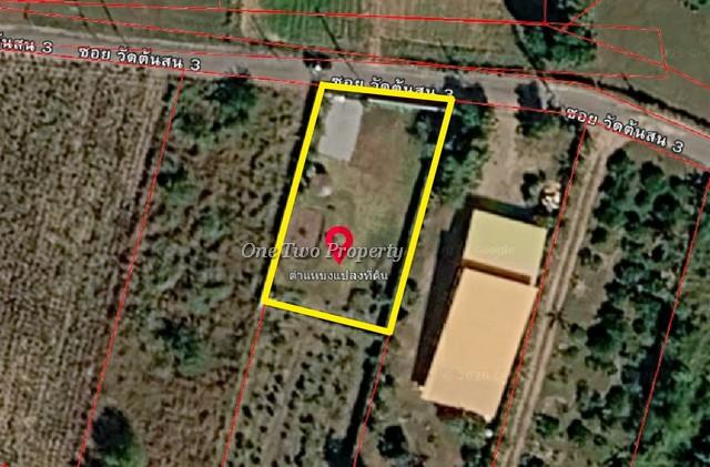 ขายที่ดินซอยวันญาณ นาจอมเทียน พัทยา เนื้อที่ 200 ตารางวา 1