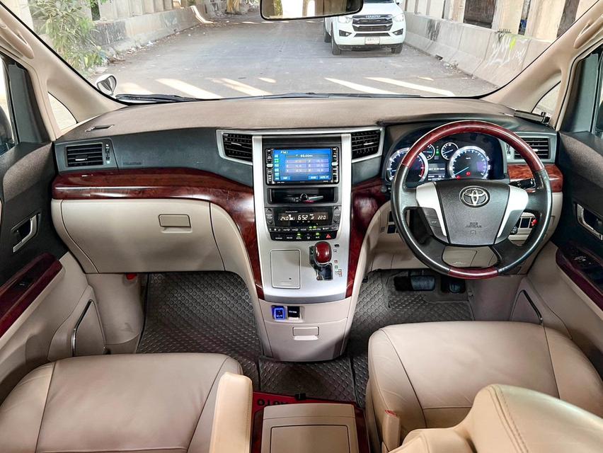 Toyota Alphard 2.4V ปี 2010 โฉม ปี 08-14 เครื่องเบนซิน เกียร์ Auto สีขาว ไมล์แท้เพียง 222,763 km. 13