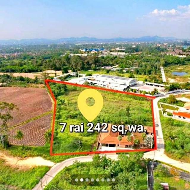 ขายที่ดินพร้อมบ้าน 7 ไร่ 2 งาน 42ตารางวา พิกัด ตะเคียนเตี้ย พัทยา 1