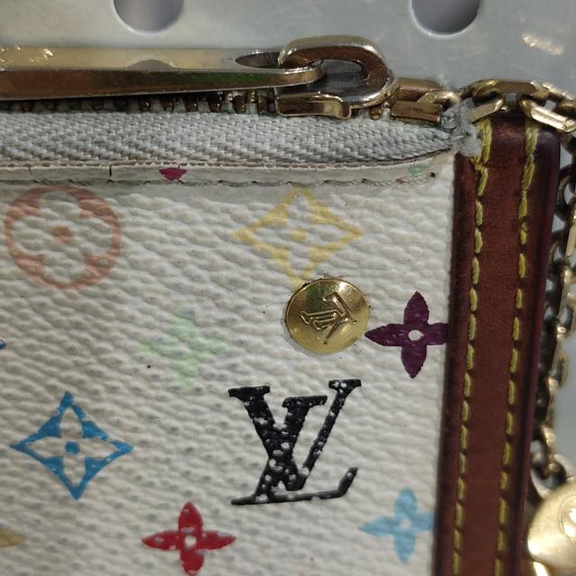 🔥Louis Vuitton Multicolore Key Pouch (Pochette Cles) รูปที่ 6