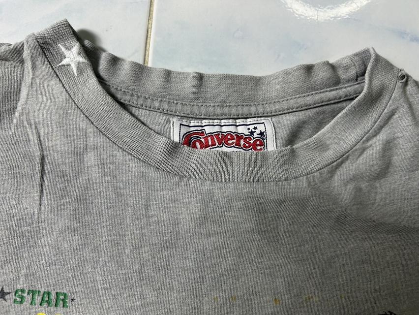[ขาย] 🎾 Rare! Vintage 90s Converse All Star "Tennis 1908" — อกใหญ่ 25" ทรง Boxy ปักดาวบ่า 🌟 รูปที่ 3