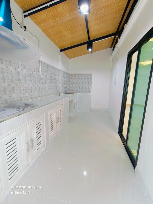 บ้านเดี่ยวมีนบุรี  คลองสามวา  นิมิตใหม่  หมู่บ้านเคซีการ์เด้นโฮม 6 บ้าน 4 ห้องนอน มีห้องนอนชั้นล่าง นัดชมบ้าน 085-318-6868 คุณวา 19