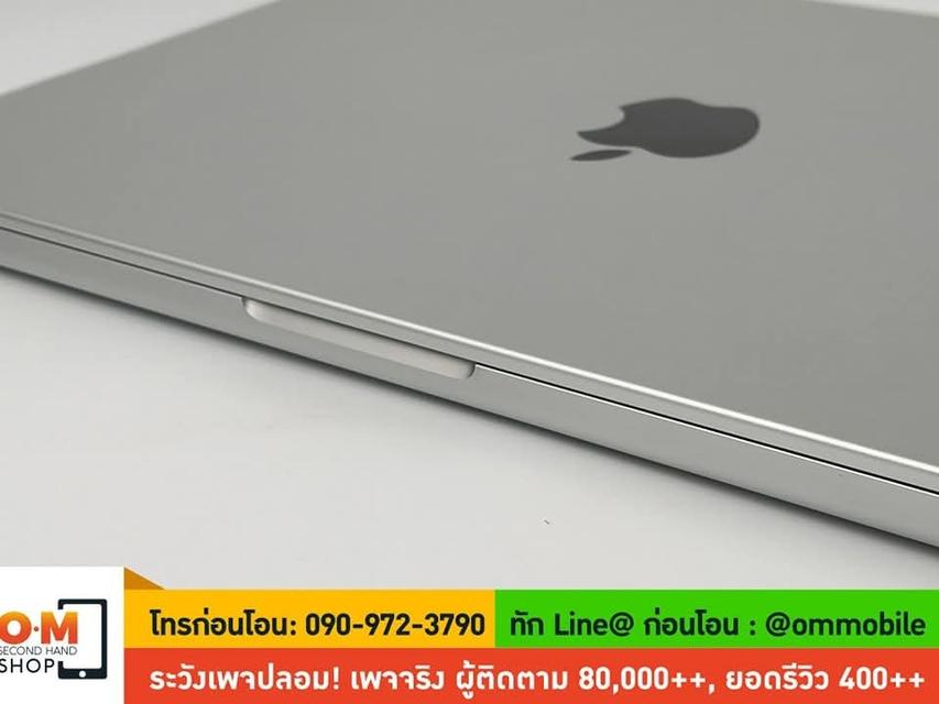 ขาย/แลก MacBook Pro 14inch M3 Max (2023) สี Silver/ Ram36/ SSD 1TB/ CPU 14c/ GPU 30c ศูนย์ไทย ประกันศูนย์ 16/04/2025 สวยมาก ครบกล่อง เพียง 79,900 บาท 7