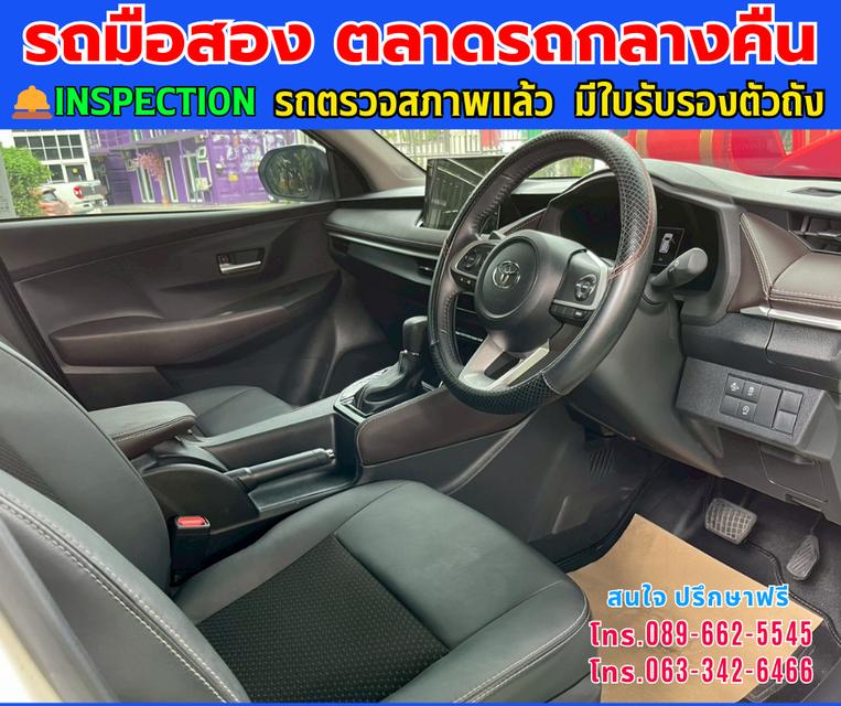 🚘ปี2025 Toyota Yaris Ativ 1.2 Smart ⭐ไมล์แท้ 10,xxx กม.  ⚙️เครื่องเบนซิน ✨เกียร์ออโต้ 13