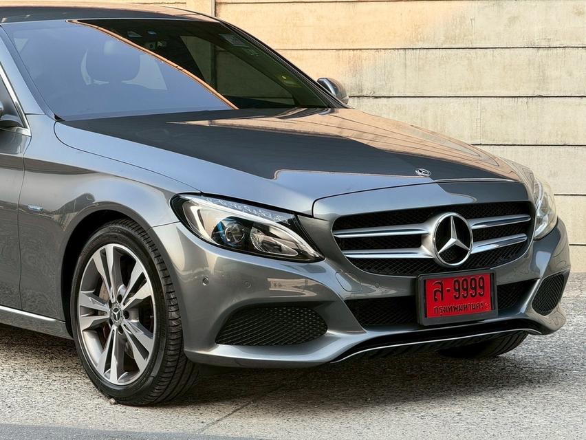 รหัสรถ PBG9999 Benz C350e  AV Plug-in HYBRID ปี 2018  สีเทา รูปที่ 7