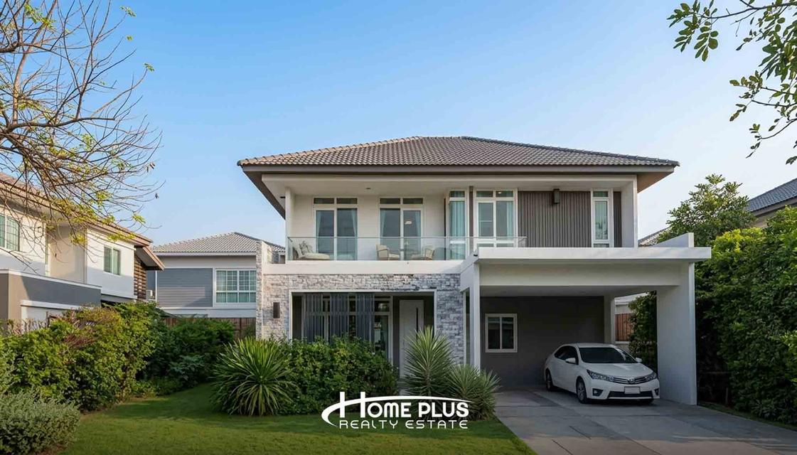🏡 ขาย/เช่า บ้านเดี่ยว 2 ชั้น หมู่บ้านมัณฑนา เลค วัชรพล 1