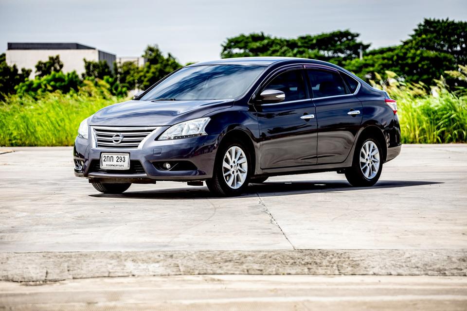 Nissan Sylphy 1.6S ปี 2013 เกียร์ออโต้ สีเทา มือเดียวป้ายแดง 11