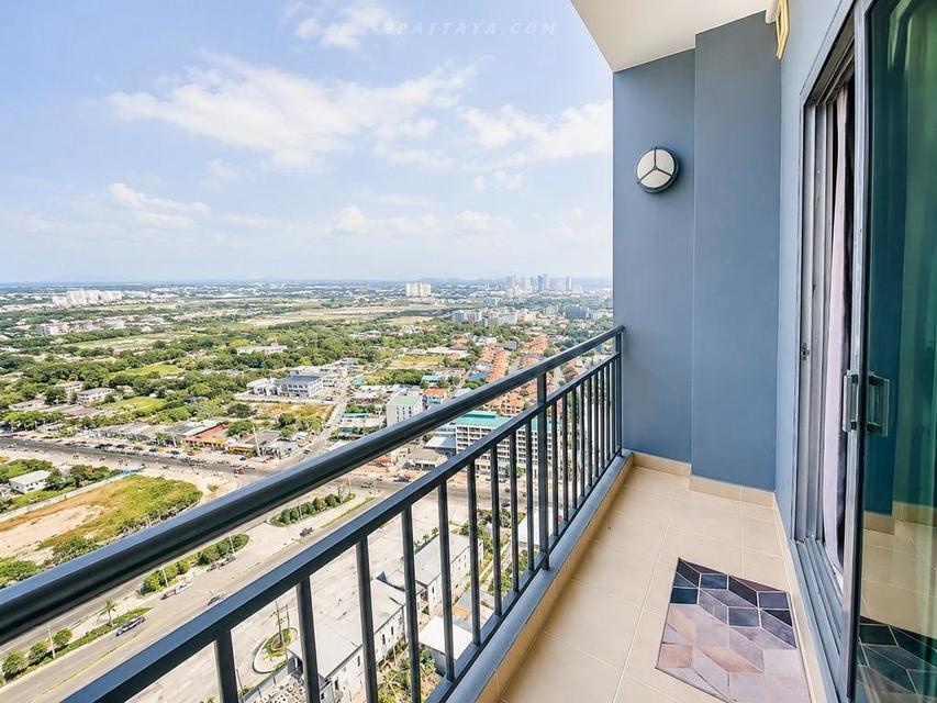 For Rent — Condo at Supalai Mare Pattaya, ThepprasitCondo for yearly rent at Supalai Mare Pattaya. High-floor unit on the 32nd floor, fully furnished 5