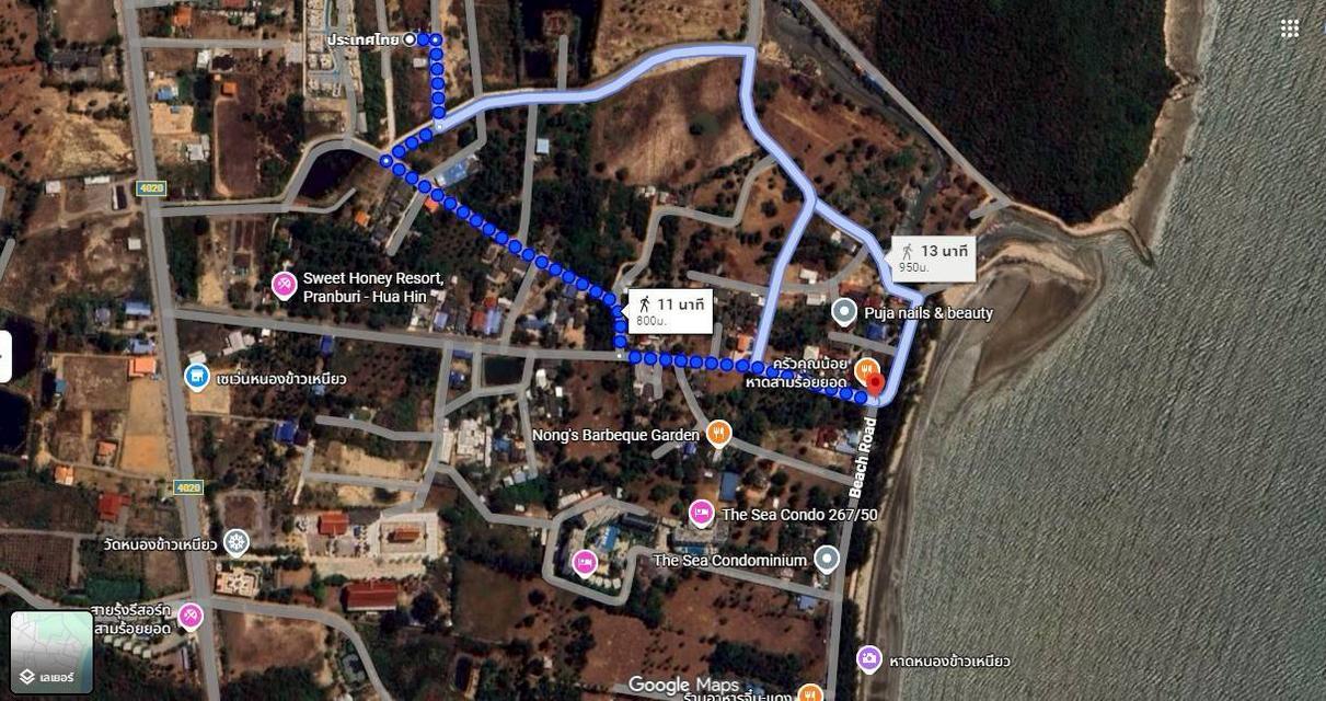 ขายที่ดินใกล้ทะเลห่าง800ม. 8