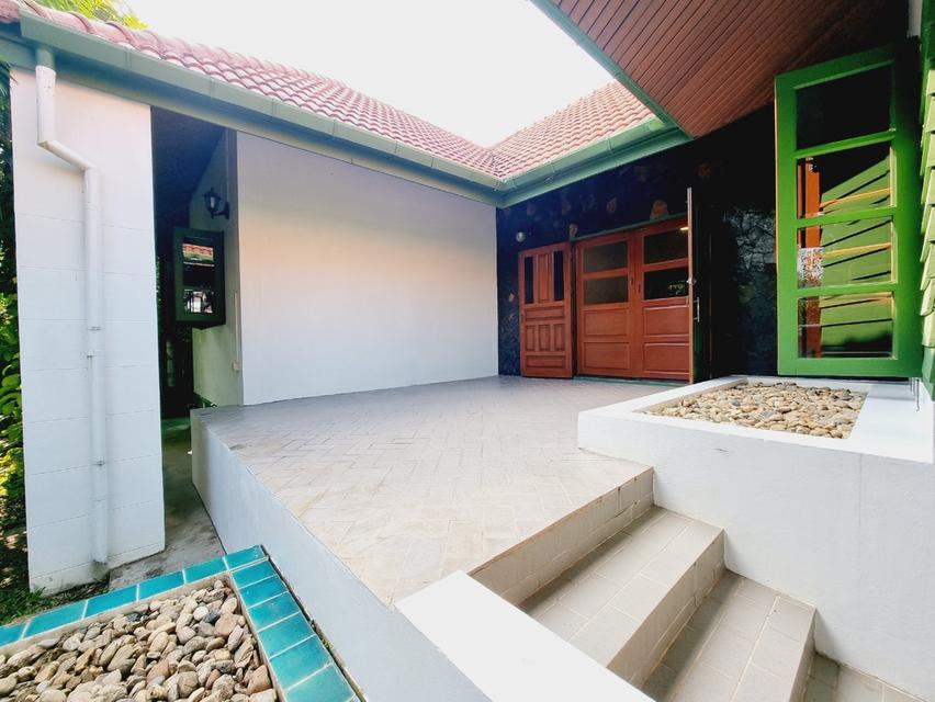 บ้านชั้นเดียวสไตล์รีสอร์ท บรรยากาศร่มรื่น ใกล้เมืองเชียงใหม่ 1