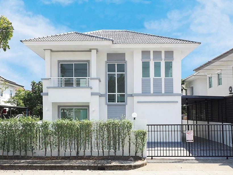 🏤ขายราคาพิเศษ บ้านเดี่ยว 2 ชั้น ม.พฤกษาวิลเลจ 35 เดอะซีซัน ขนาด 55.3 ตรว. 4 ห้องนอน 2 ห้องน้ำ บ้านสวยมาก หลังใหญ่ ถนนเมน ตรงข้ามสวน ทำเลดีเยี่ยม 1