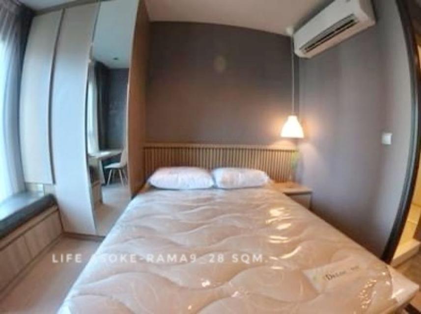 ให้เช่า คอนโด studio type 1 bedroom Life Asoke - Rama 9 : ไลฟ์ อโศก พระราม 9 28 ตรม. good location good facilities near  2