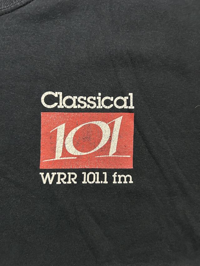📻 [Vtg. Radio Station] เสื้อ Classical 101 (WRR 101.1 fm) - ไม่มีตะเข็บข้าง! รูปที่ 5