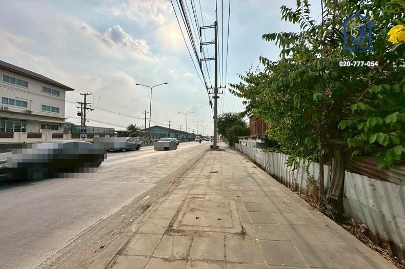 ขายที่ดินถมแล้ว 12 ไร่ 17 ตารางวา หน้ากว้าง 106 เมตร ถนนสะพานนนทบุรี-บางบัวทอง ใกล้นิคม-ทางด่วนโทลล์เวย์ 10