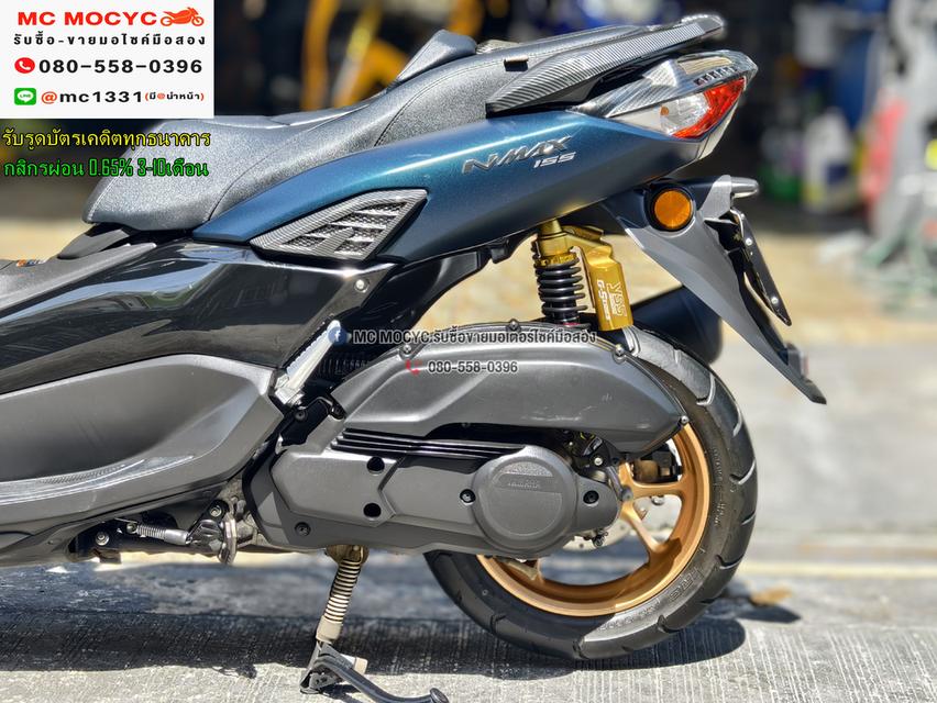 Nmax 2022 วิ่ง10000โลแท้ รุ่นTOP Yconnect ABS TCS รถบ้านแท้มือเดียว กุญแจบุคเซอวิสครบ แต่งแน่นๆ No1155 12