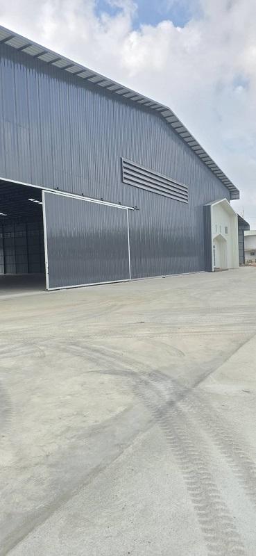 #ให้เช่าโรงงานสมุทรสาคร พื้นที่ 2,000 ตรม. กว้าง 42X48 เมตร พื้นที่สีม่วง พื้นที่ให้งานงานฟรีส่วนตัวประมาณ 480 ตรม. เทคอนกรีตแล้ว ออฟฟิศ 2 ชั้น 7