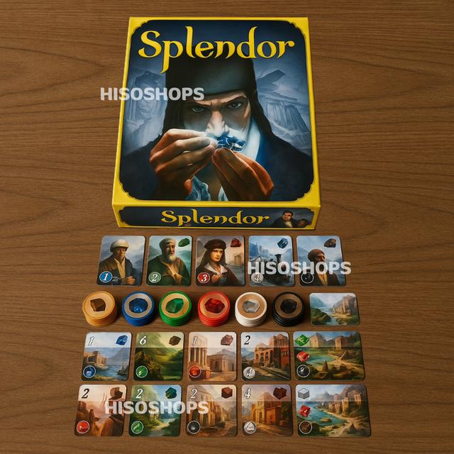 Splendor Game เกมค้าเพชร เกมกระดานสนุกๆ เริ่มต้นการเดินทางในโลกแห่งอัญมณี เจ้าของรางวัล Golden Geek Board Gam 2
