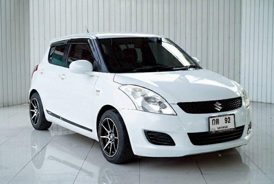 SUZUKI SWIFT 1.25 GL MT (AB/ABS) ปี 2015 สีขาว โฉม ปี12-18 (VAT) รูปย่อยที่ 3