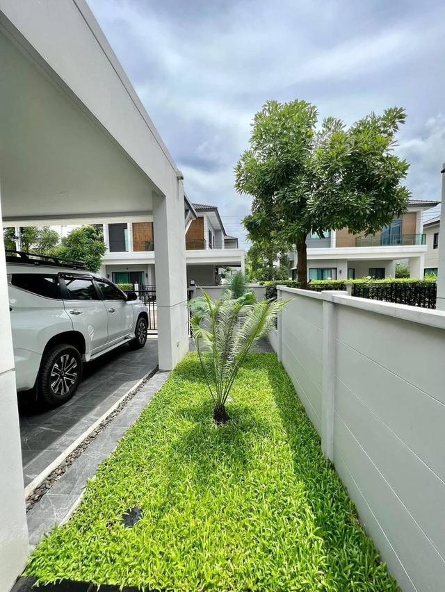 ขายบ้านเดี่ยว 2 ชั้น CENTRO ราชพฤกษ์ 2 บ้านเดี่ยวหลังมุม ตกแต่งสไตล์ Modern Luxury  Built-in ดีไซน์สวย และพื้นที่สีเขียวข้างบ้าน 11