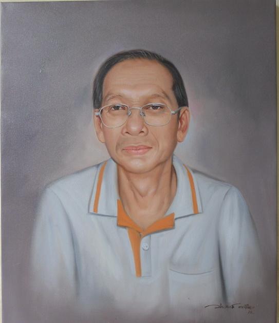 ภาพวาดบรรพบุรุษปู่ย่าตายายญาติผู้ใหญ่ที่เคารพรัก 7